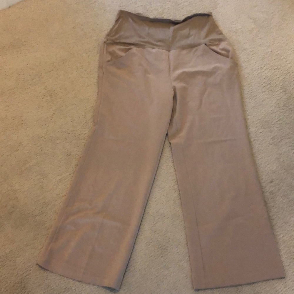 Plus size maternity trousers